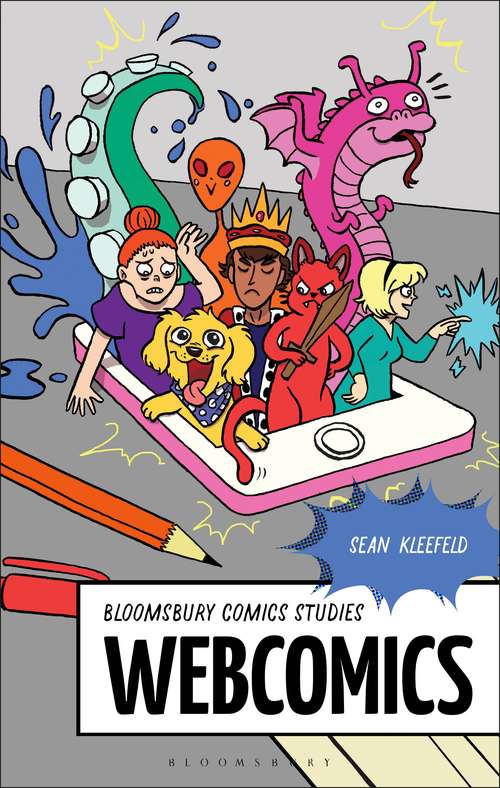 Book cover of Webcomics (Bloomsbury Comics Studies)