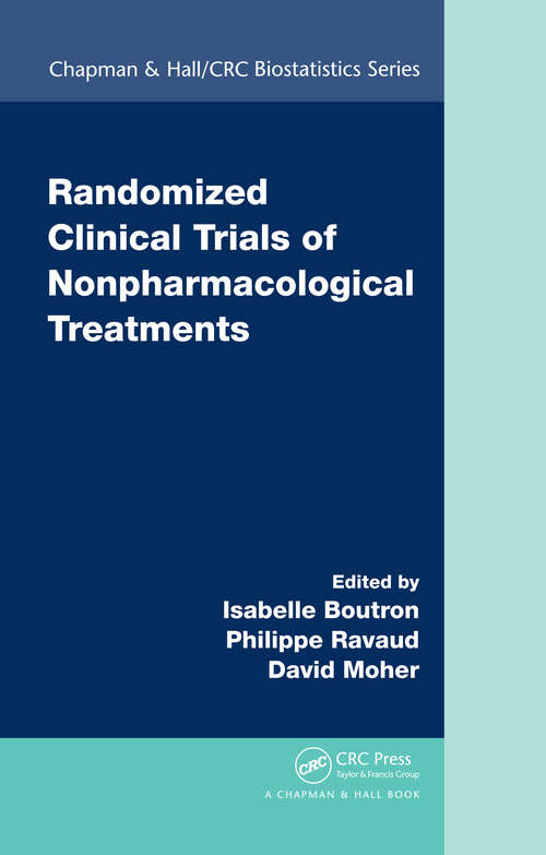 Book cover of Randomized Clinical Trials of Nonpharmacological Treatments