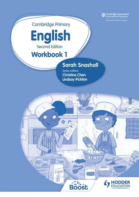 Book cover of Cambridge Primary English Workbook 1 Second Edition