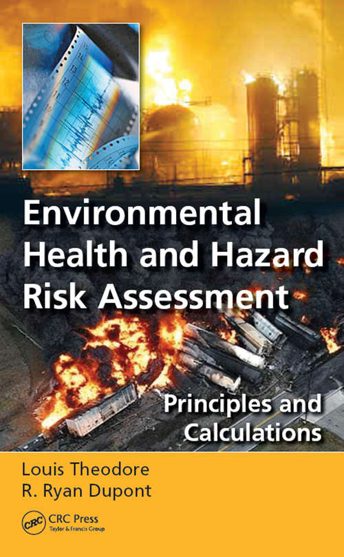 Book cover of Environmental Health and Hazard Risk Assessment: Principles and Calculations