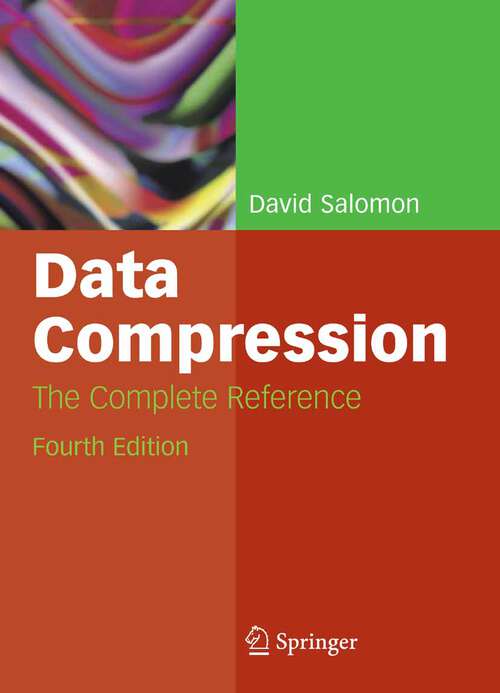 Book cover of Data Compression: The Complete Reference (4th ed. 2007)