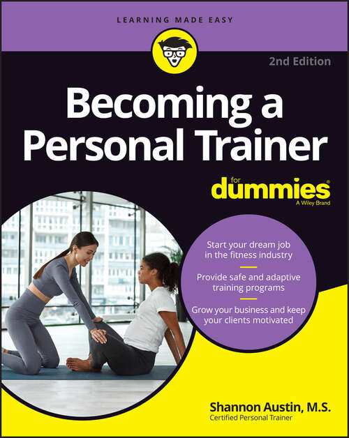 Book cover of Becoming a Personal Trainer For Dummies (2)