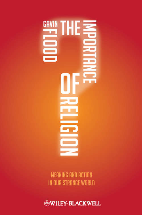 Book cover of The Importance of Religion: Meaning and Action in our Strange World (2)