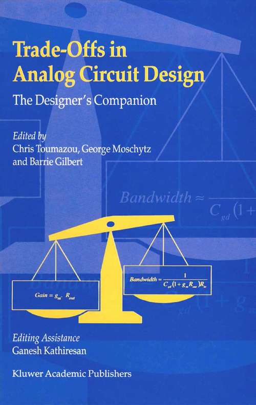 Book cover of Trade-Offs in Analog Circuit Design: The Designer's Companion (2002)