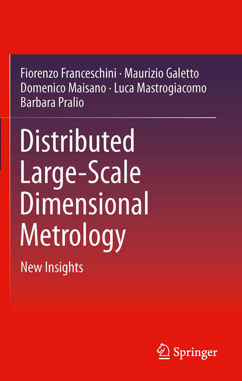 Book cover of Distributed Large-Scale Dimensional Metrology: New Insights (2011)