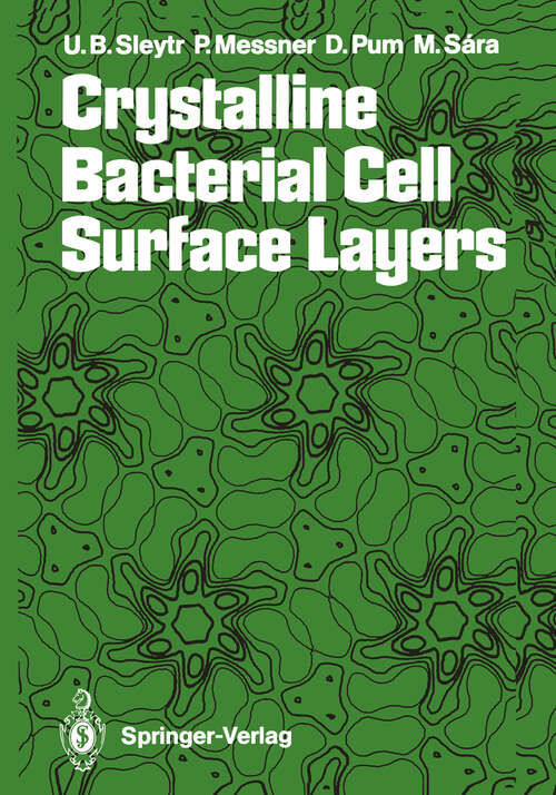 Book cover of Crystalline Bacterial Cell Surface Layers (1988)