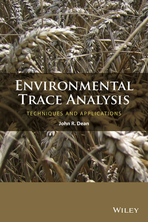 Book cover of Environmental Trace Analysis: Techniques and Applications