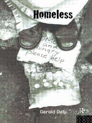Book cover of Homeless: Policies, Strategies And Lives On The Streets (PDF)