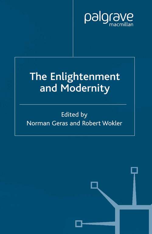 Book cover of Enlightenment and Modernity (2000)