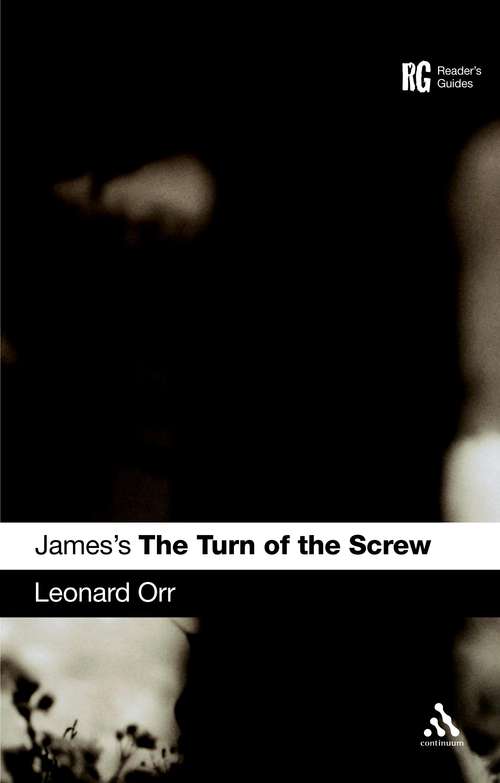 Book cover of James's The Turn of the Screw: A Reader's Guide (Reader's Guides)