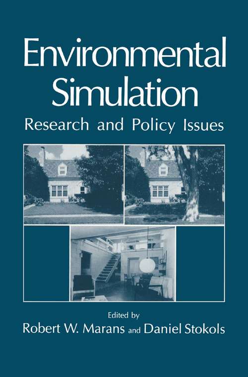 Book cover of Environmental Simulation: Research and Policy Issues (1993)