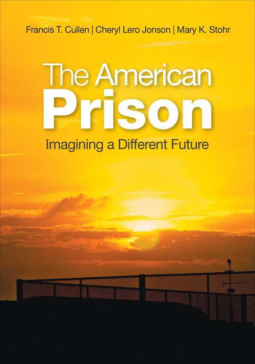 Book cover of The American Prison: Imagining A Different Future