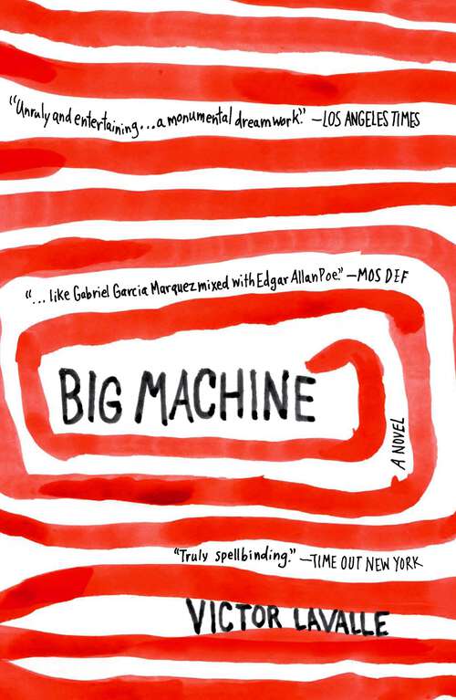 Book cover of Big Machine: A Novel