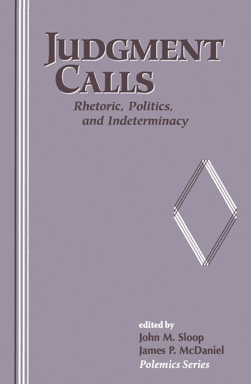 Book cover of Judgment Calls