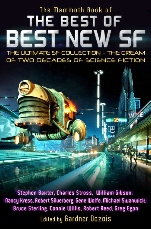 Book cover of The Mammoth Book of the Best of Best New SF (Mammoth Books)