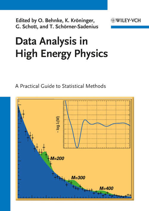 Book cover of Data Analysis in High Energy Physics: A Practical Guide to Statistical Methods
