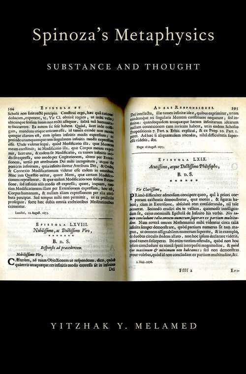 Book cover of Spinoza's Metaphysics: Substance and Thought