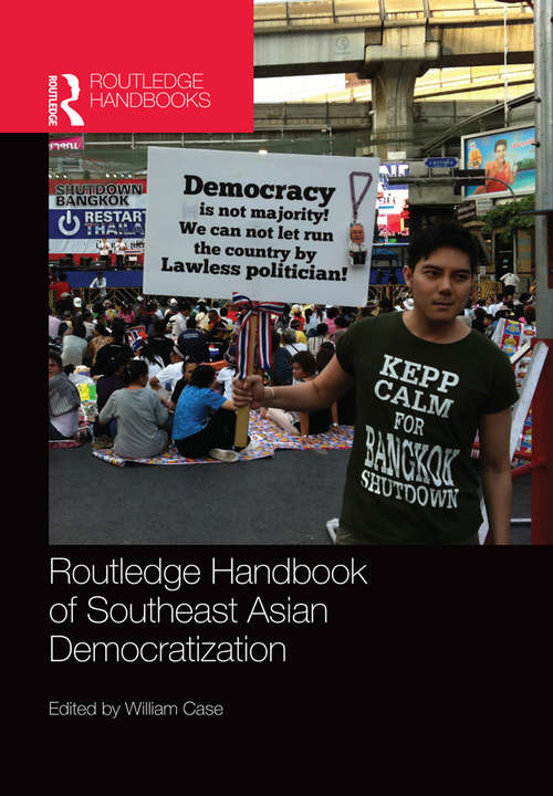 Book cover of Routledge Handbook of Southeast Asian Democratization