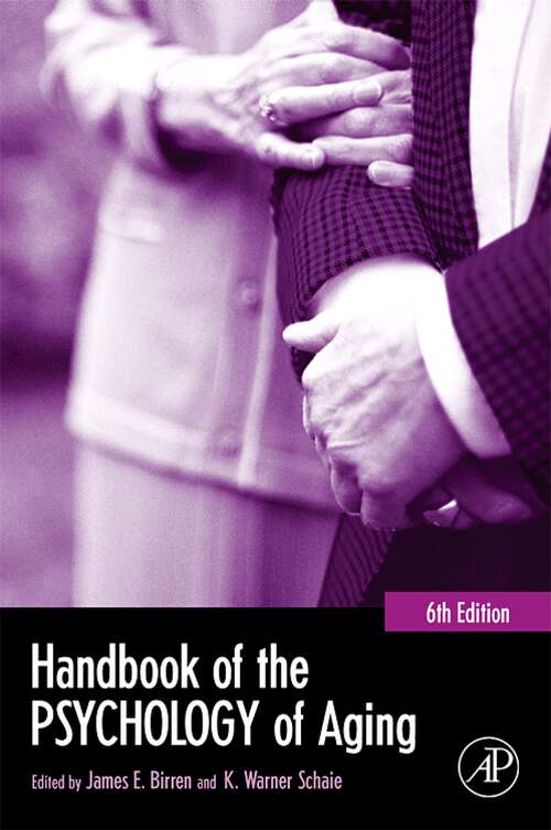 Book cover of Handbook of the Psychology of Aging (6) (Handbooks of Aging)