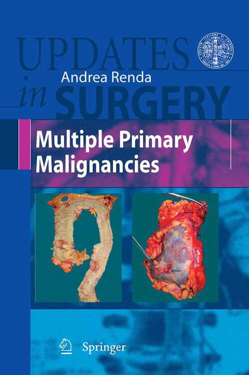 Book cover of Multiple Primary Malignancies (2009) (Updates in Surgery)