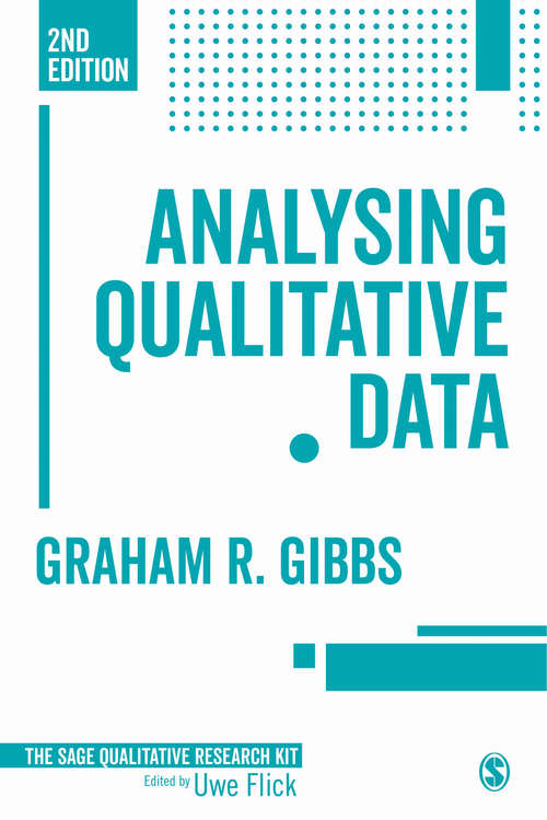 Book cover of Analyzing Qualitative Data (Second Edition) (Qualitative Research Kit #6)