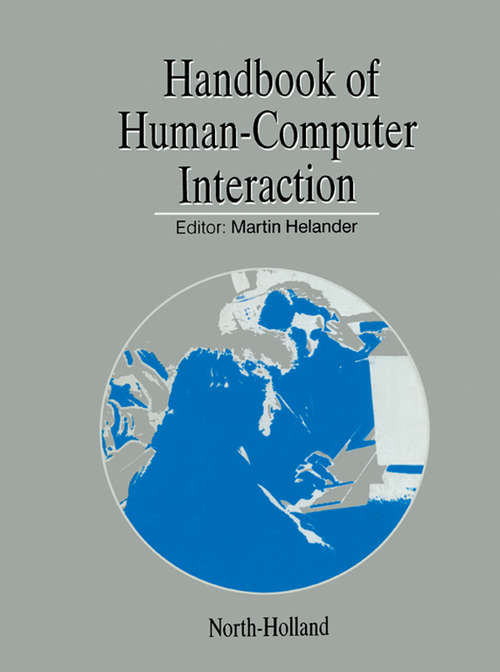 Book cover of Handbook of Human-Computer Interaction