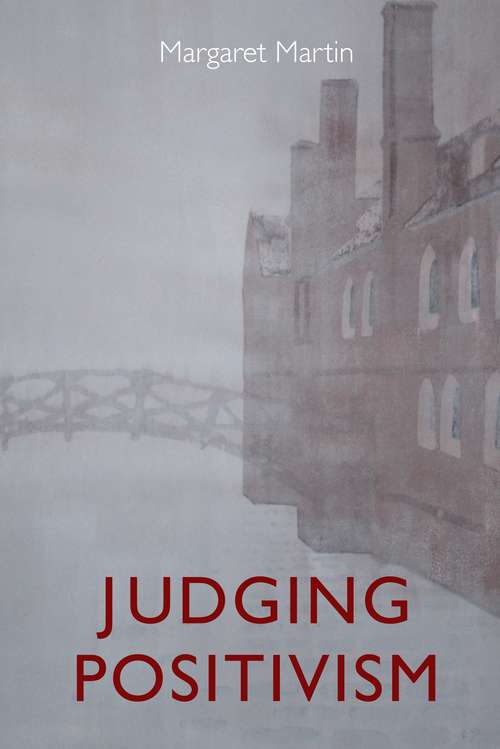 Book cover of Judging Positivism