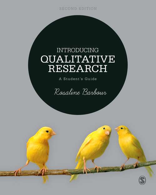 Book cover of Introducing Qualitative Research: A Student's Guide (Second Edition)