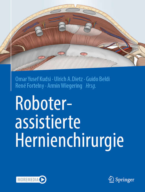 Book cover of Roboterassistierte Hernienchirurgie (2024)