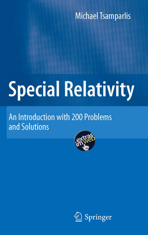 Book cover of Special Relativity: An Introduction with 200 Problems and Solutions (2010)