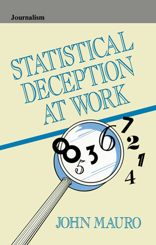 Book cover of Statistical Deception at Work