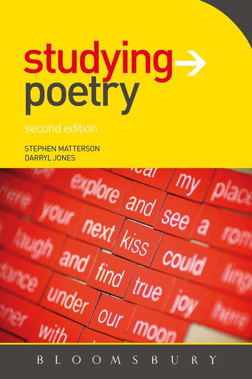 Book cover of Studying Poetry: Volume 2 (PDF)