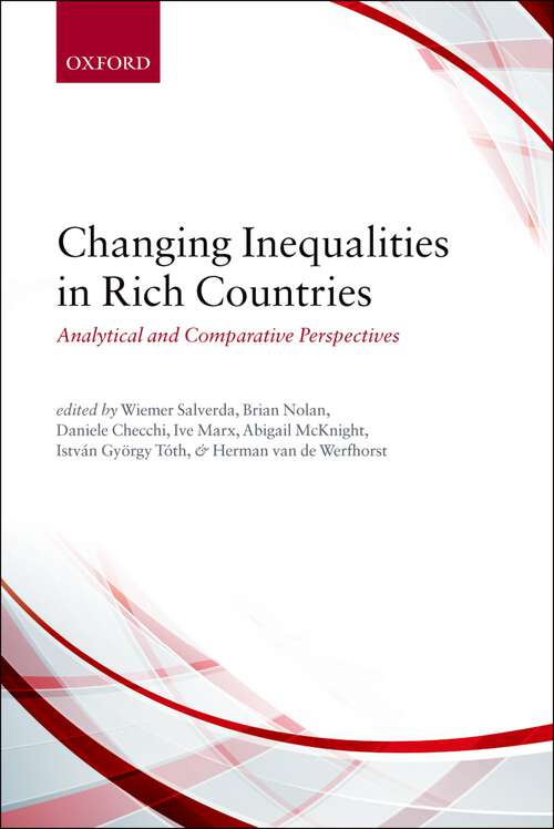 Book cover of Changing Inequalities In Rich Countries: Analytical And Comparative Perspectives