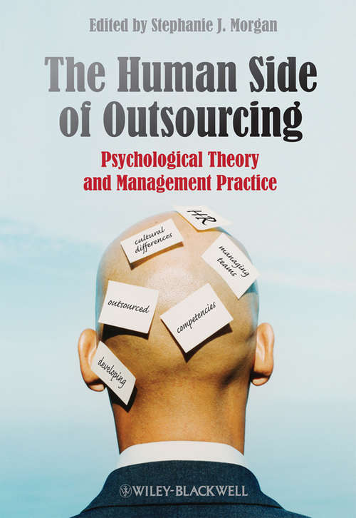 Book cover of The Human Side of Outsourcing: Psychological Theory and Management Practice