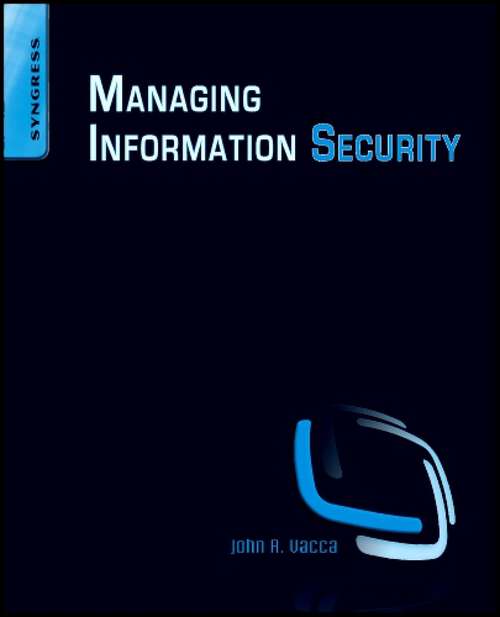 Book cover of Managing Information Security (2)