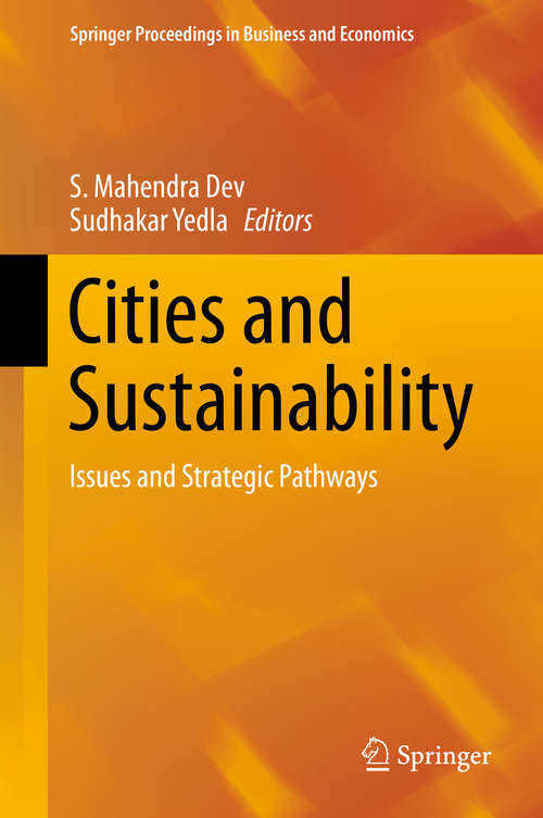 Book cover of Cities and Sustainability: Issues and Strategic Pathways (2015) (Springer Proceedings in Business and Economics)