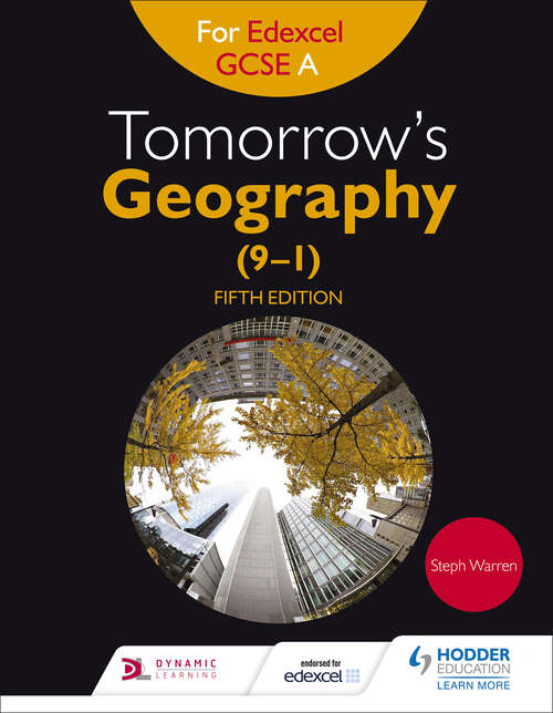 Book cover of Tomorrow's Geography for Edexcel GCSE A Fifth Edition (5)