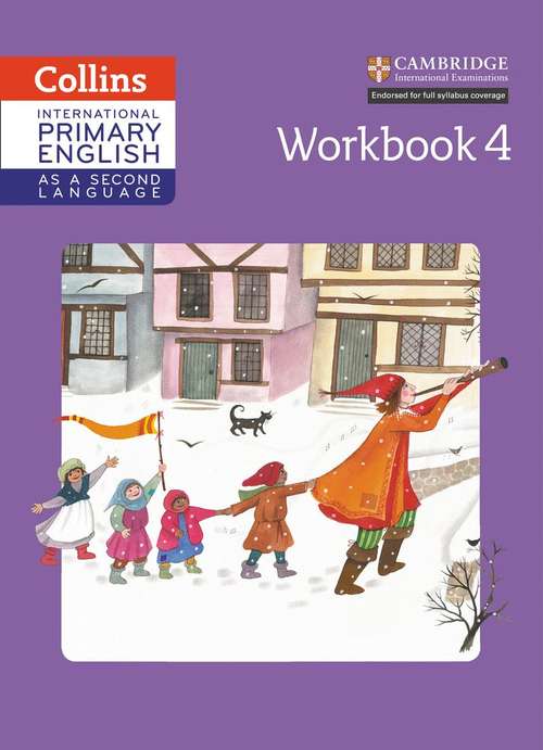 Book cover of Collins Cambridge International Primary English as a Second Language: Workbook 4 (PDF)