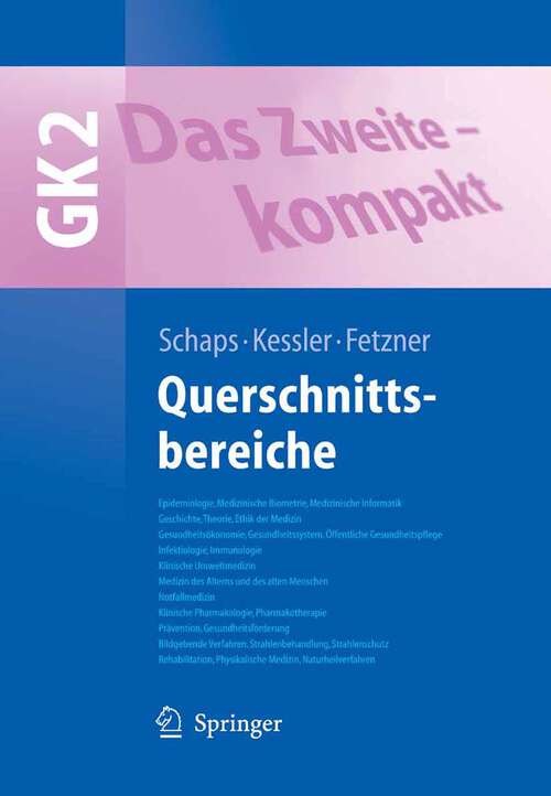 Book cover of Das Zweite - kompakt: Querschnittsbereiche - GK 2 (2008) (Springer-Lehrbuch)