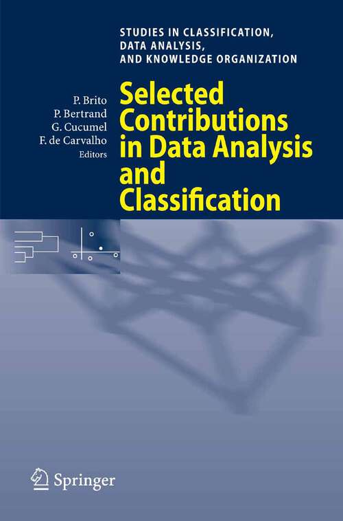 Book cover of Selected Contributions in Data Analysis and Classification (2007) (Studies in Classification, Data Analysis, and Knowledge Organization)