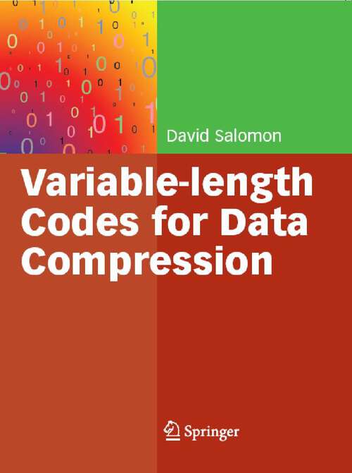 Book cover of Variable-length Codes for Data Compression (2007)