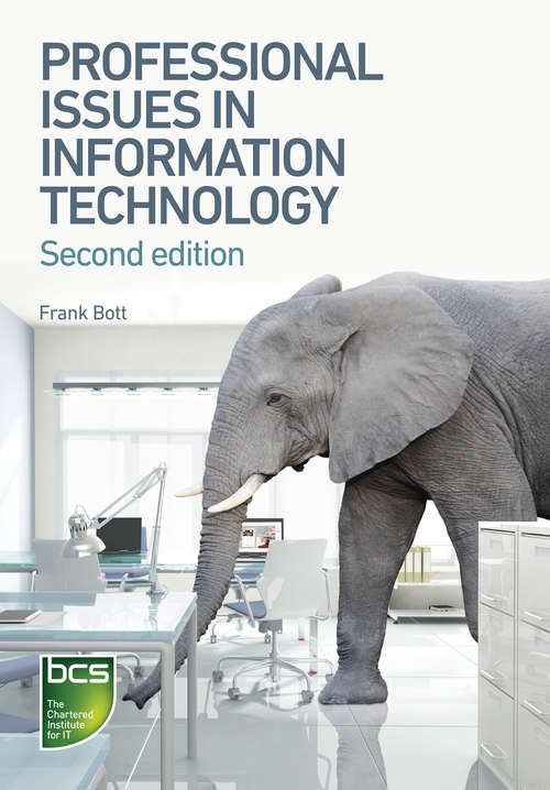 Book cover of Professional Issues in Information Technology (2)