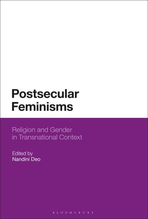 Book cover of Postsecular Feminisms: Religion and Gender in Transnational Context