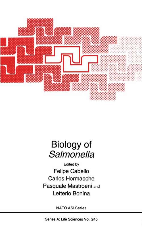 Book cover of Biology of Salmonella (1993) (Nato Science Series A: #245)