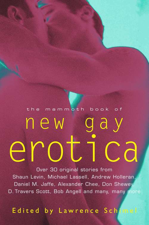 Book cover of The Mammoth Book of New Gay Erotica: An anthology of literary fiction (Mammoth Books)