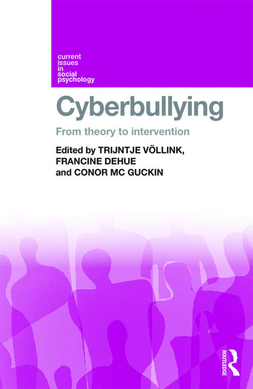 Book cover of Cyberbullying: From Theory to Intervention