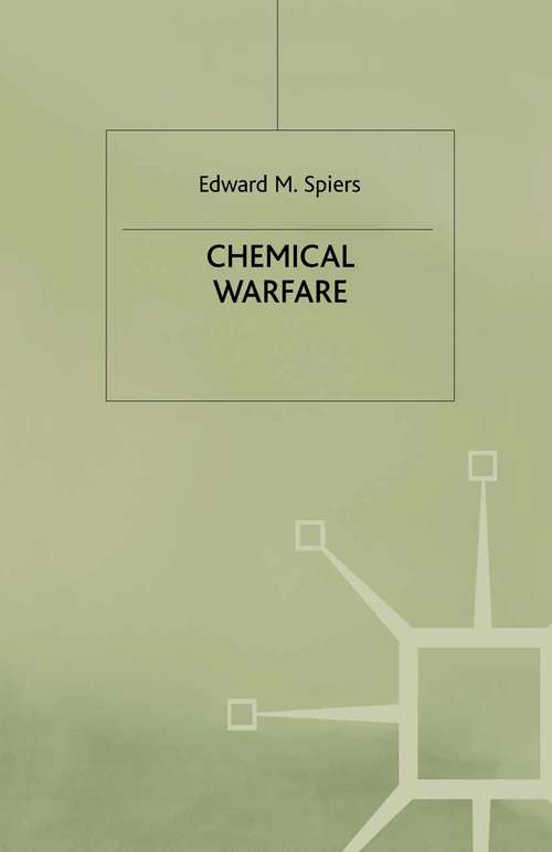 Book cover of Chemical Warfare (1st ed. 1986)