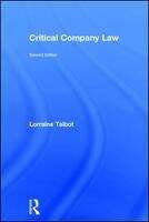 Book cover of Critical Company Law