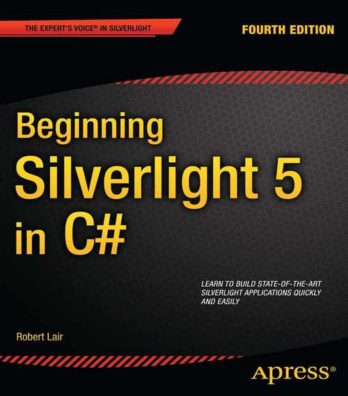 Book cover of Beginning Silverlight 5 in C# (4th ed.)