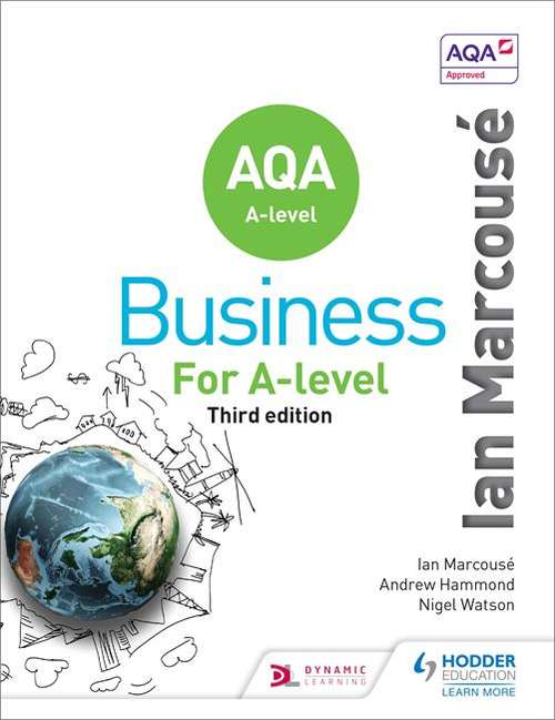 Book cover of AQA Business For A-level (PDF)